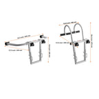 2-in-1 Stabiliser Telescopic Ladder