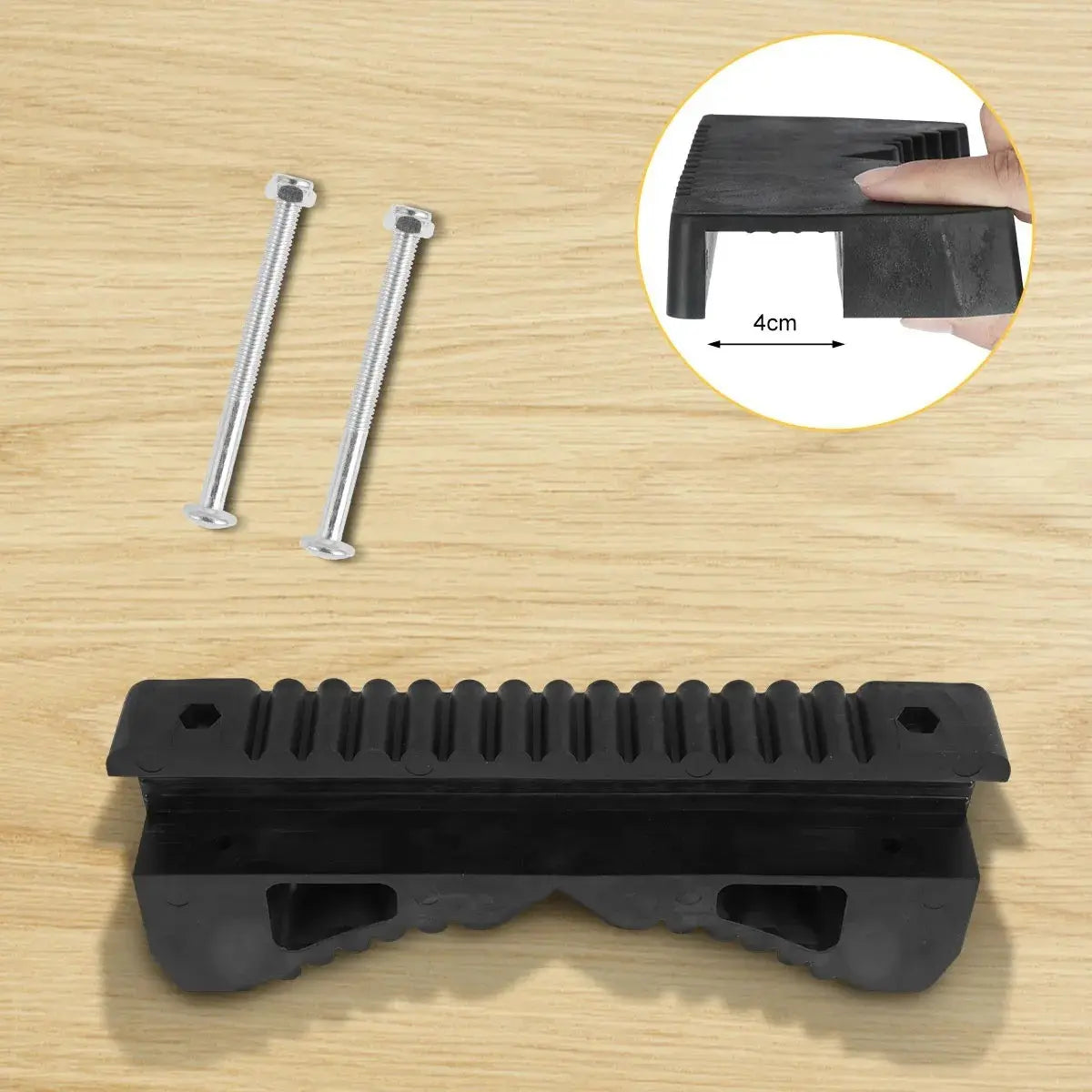 Rubber Stabiliser Telescopic Ladder