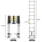 Telescopic Ladder 3,8m
