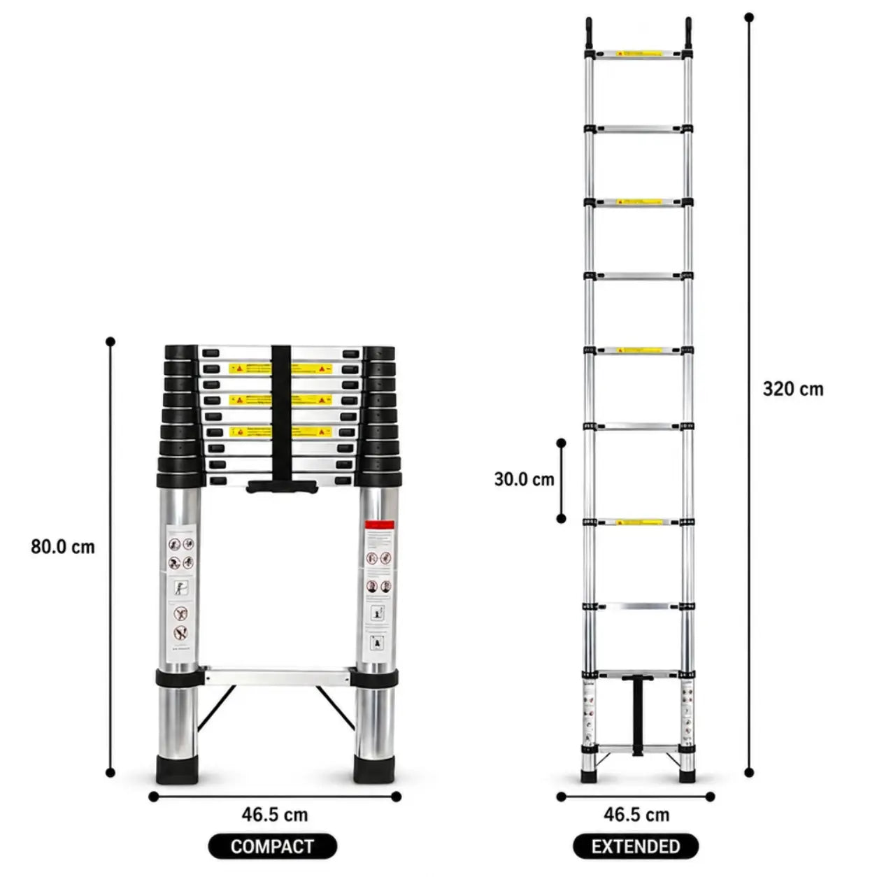 Telescopic Ladder 3,2m