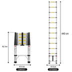 Telescopic Ladder 4,4m