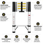 Telescopic Ladder 2,6m
