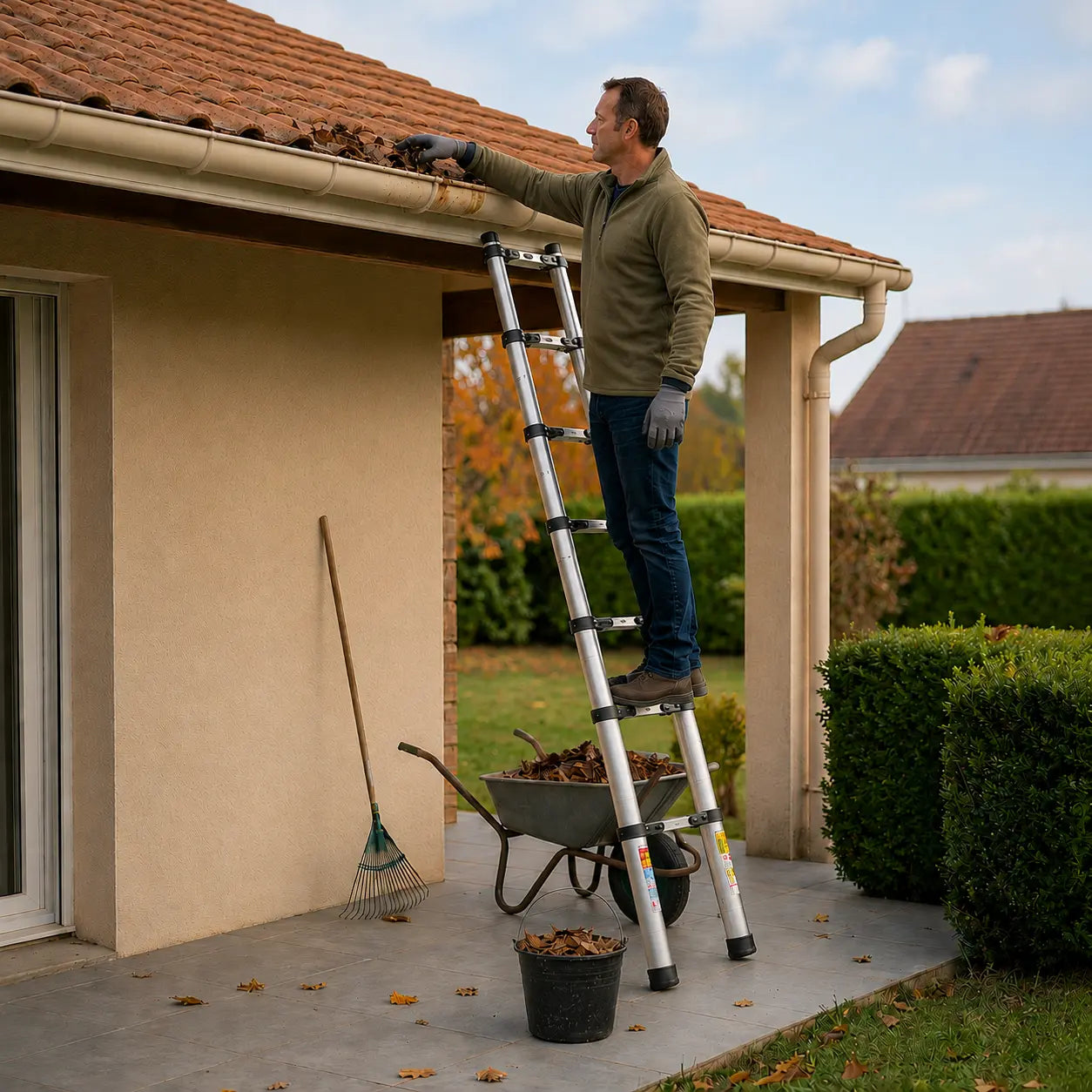 Telescopic Ladder 2,6m