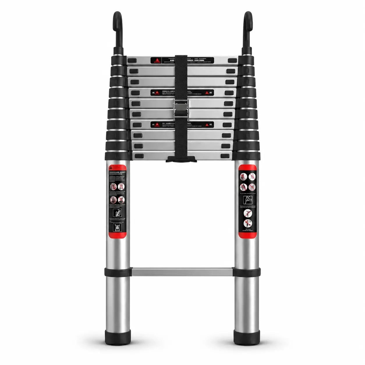 Telescopic Ladder 4,4m with Hook