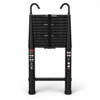 Telescopic Ladder 5,1m Black