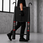 Telescopic Ladder 6,2m Black