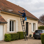 Telescopic Ladder 6,2m Black