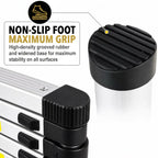 Telescopic Ladder 5,1m Black